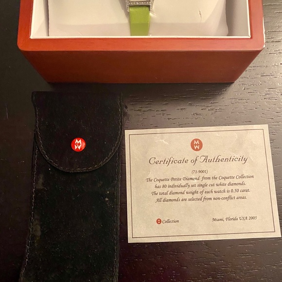 Michele Petite Coquette With Diamonds Watch - Picture 2 of 6